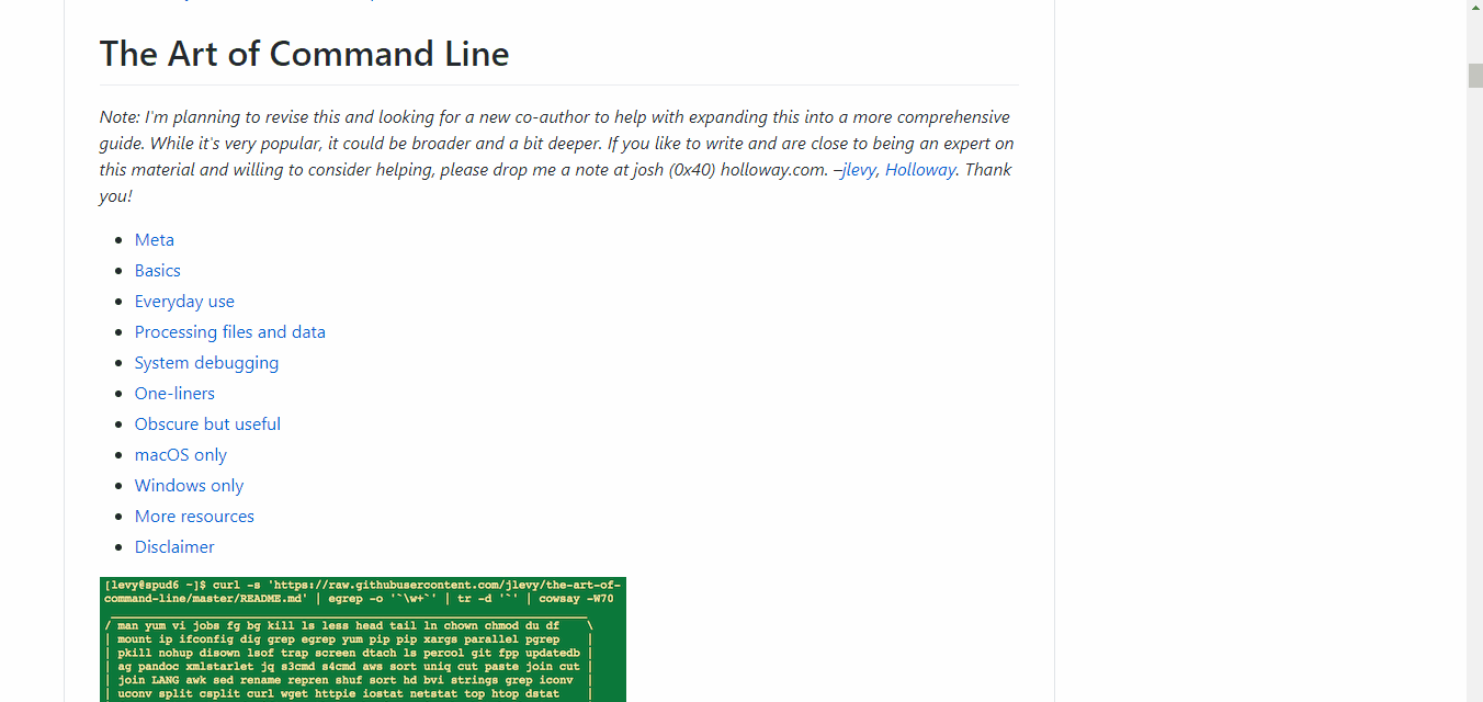 Mastering the command line for developers