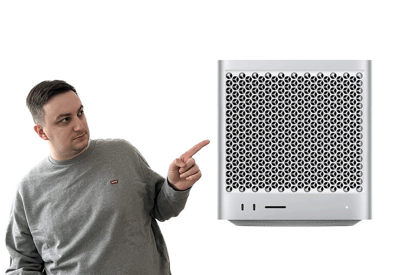 Conceptual rendering of the new Mac Pro