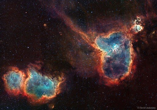 Heart and Soul Nebulae