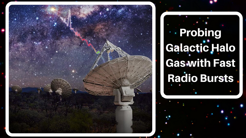 Artist's depiction of a radio telescope detecting a fast radio burst.