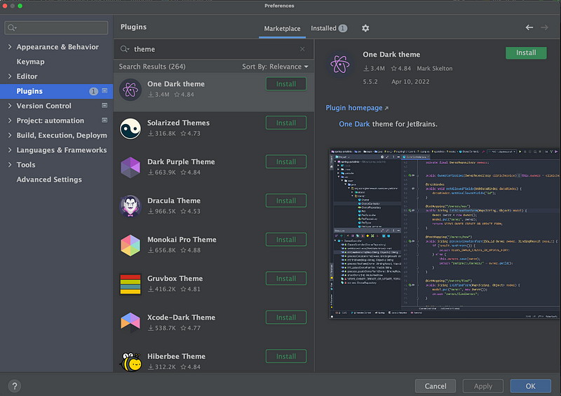 PyCharm Plugins Marketplace