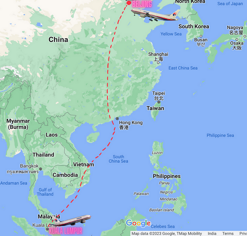 Communication Log of MH370