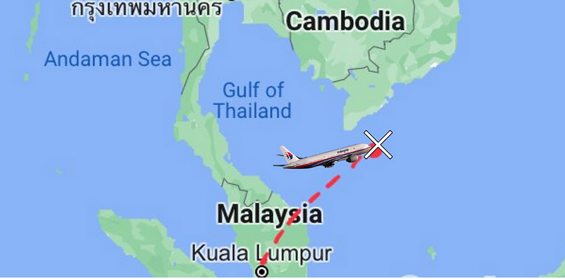 Search Operation for MH370