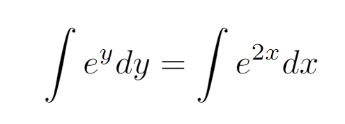 Constants after integration