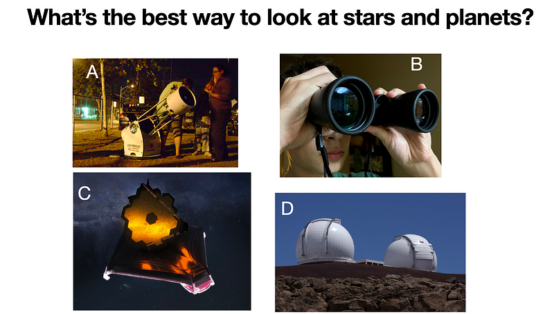 Tools for Stargazing: Telescopes and Binoculars