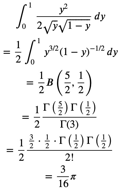 Substitution in the integral