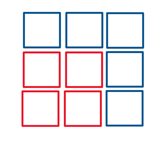 Filling Empty Spaces with Unit Squares