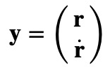 Derivative transformation for motion equations