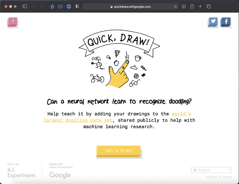 Quick, Draw! Game by Google