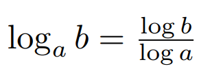 Reformulated expression for logarithms