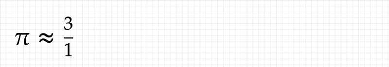 Attempting to get closer to Pi