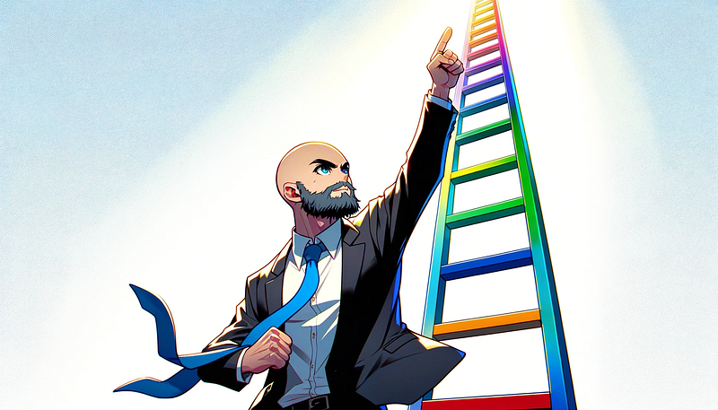 Climbing the ladder of personal success